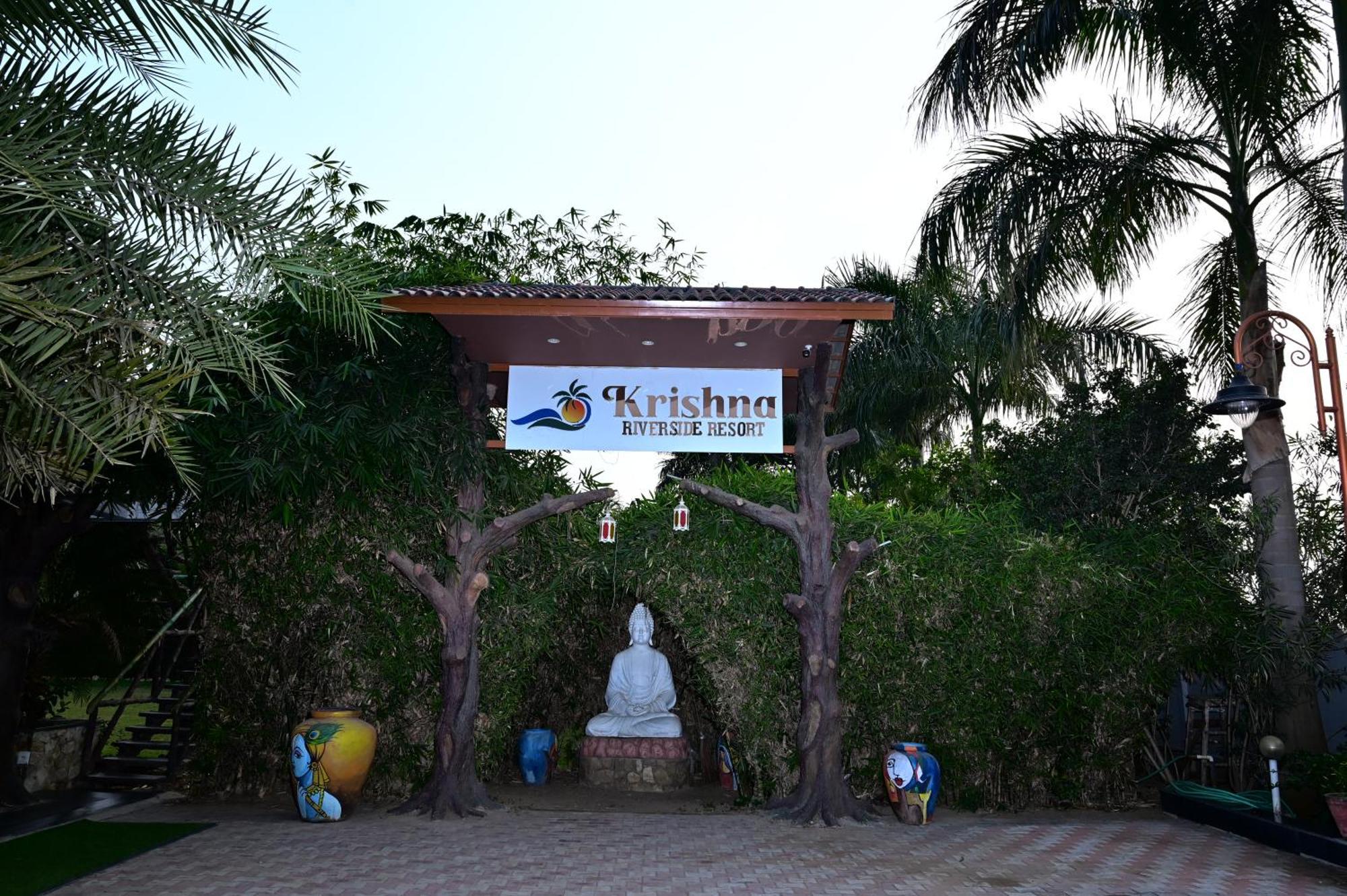 Krishna Riverside Resort Vasad Eksteriør bilde
